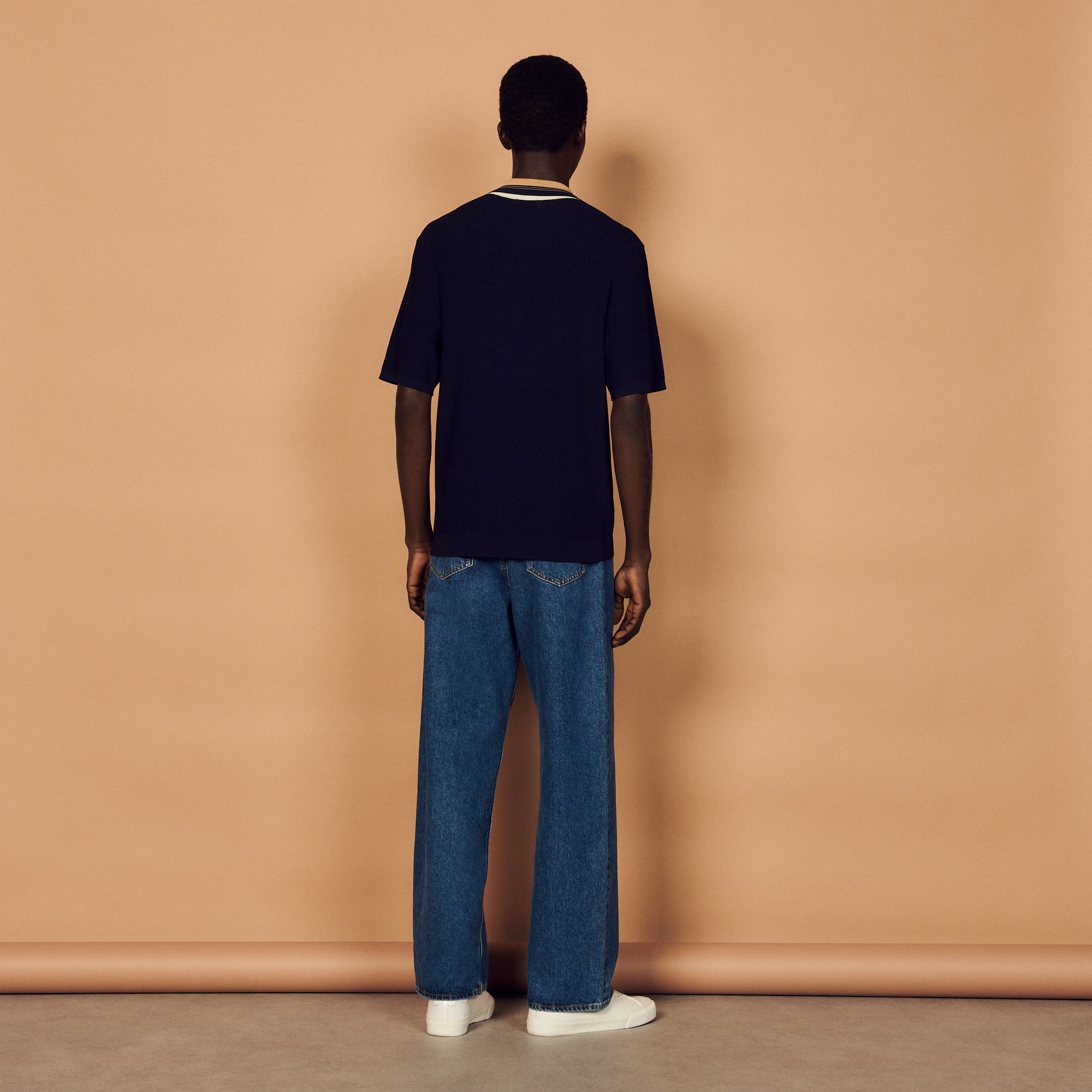 Knitted polo shirt - 3