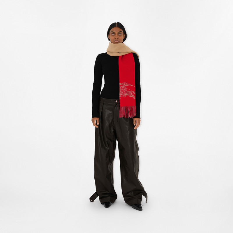 Burberry EKD Cashmere Reversible Scarf outlook