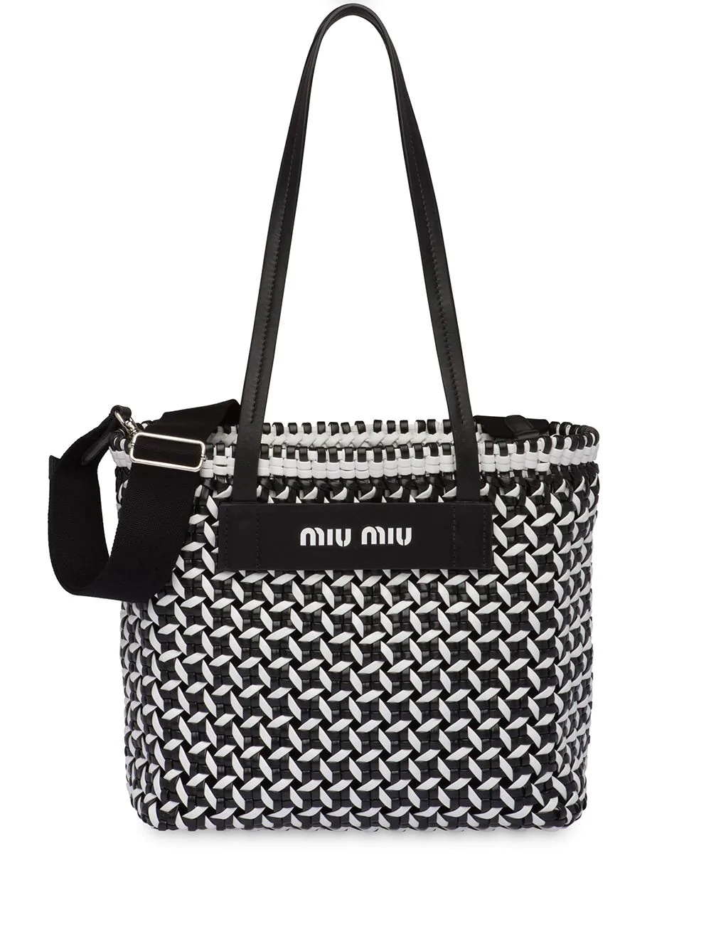 woven tote - 1