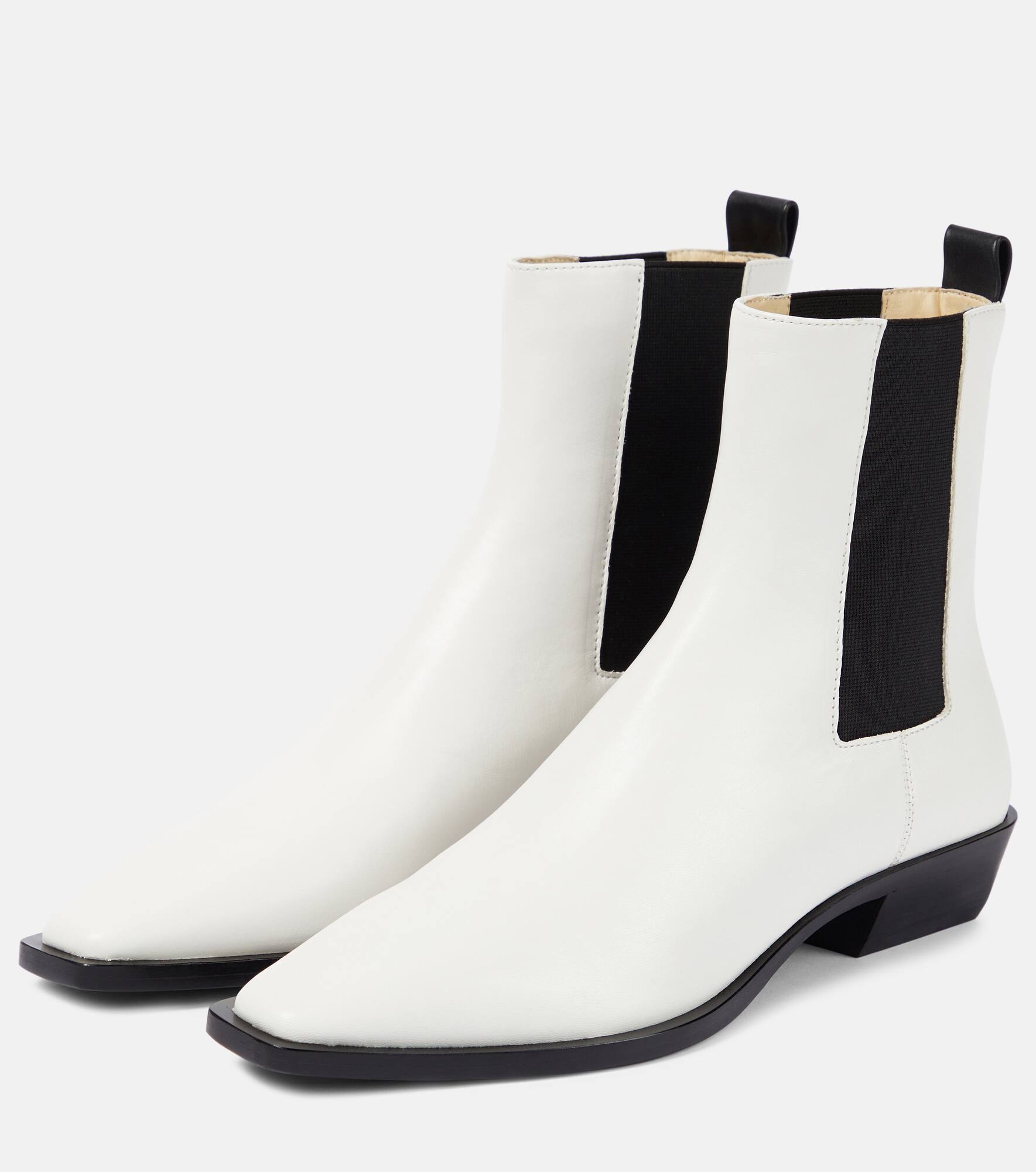 SIMKHAI Lennon Leather Chelsea Boots | REVERSIBLE