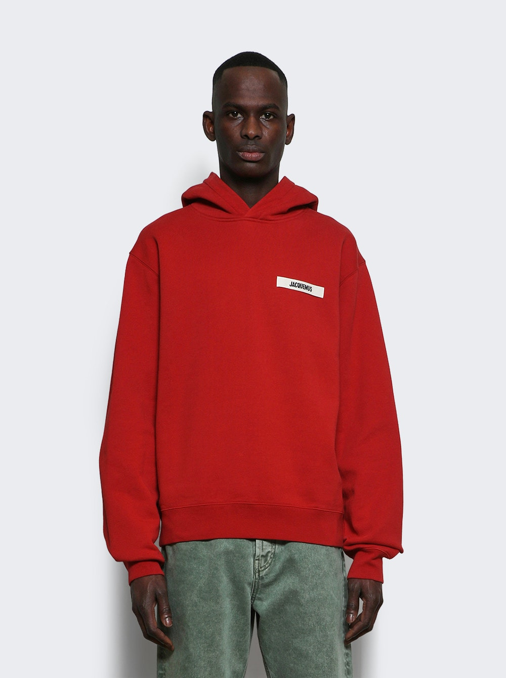 Le Hoodie Gros Grain Dark Red - 2
