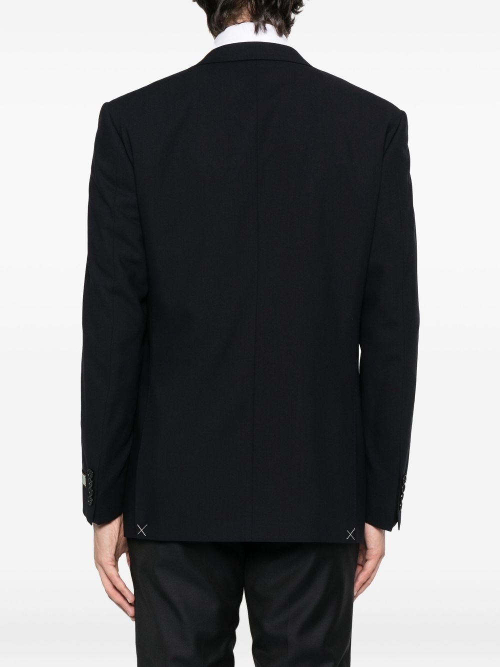 two-button wool jacket - 4