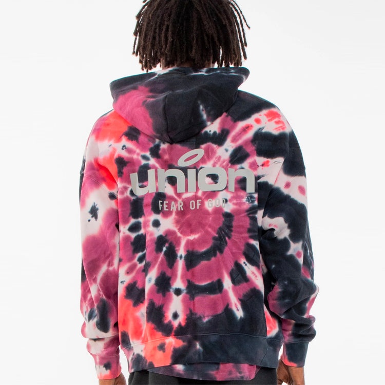 Fear of God Essentials FW21 Vintage Hoodie x Union LA 'Tie Dye' FOG-FW21-093 - 5