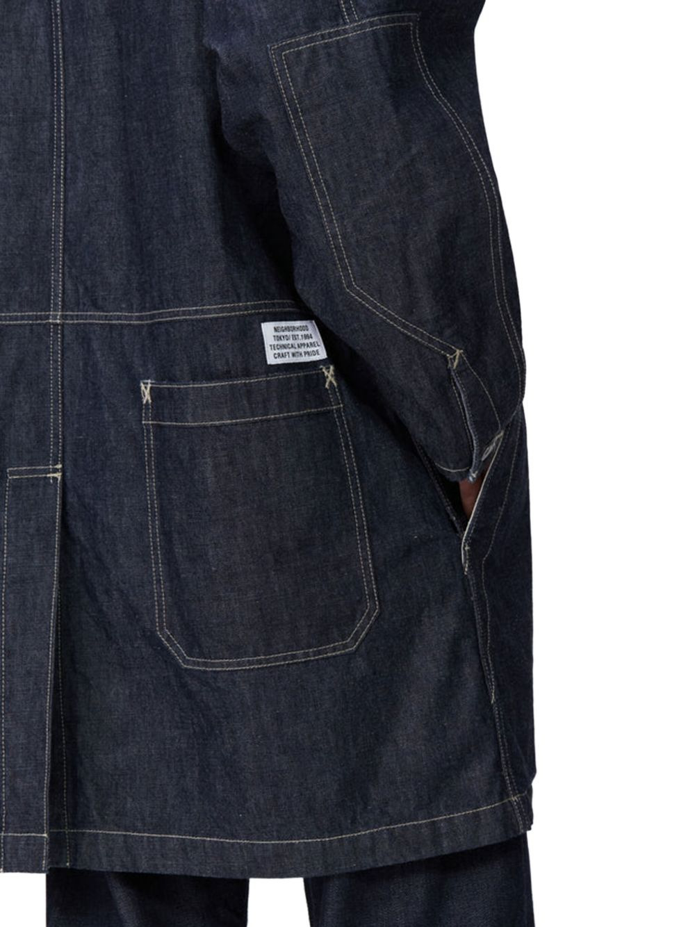 double-pocket denim jacket - 3