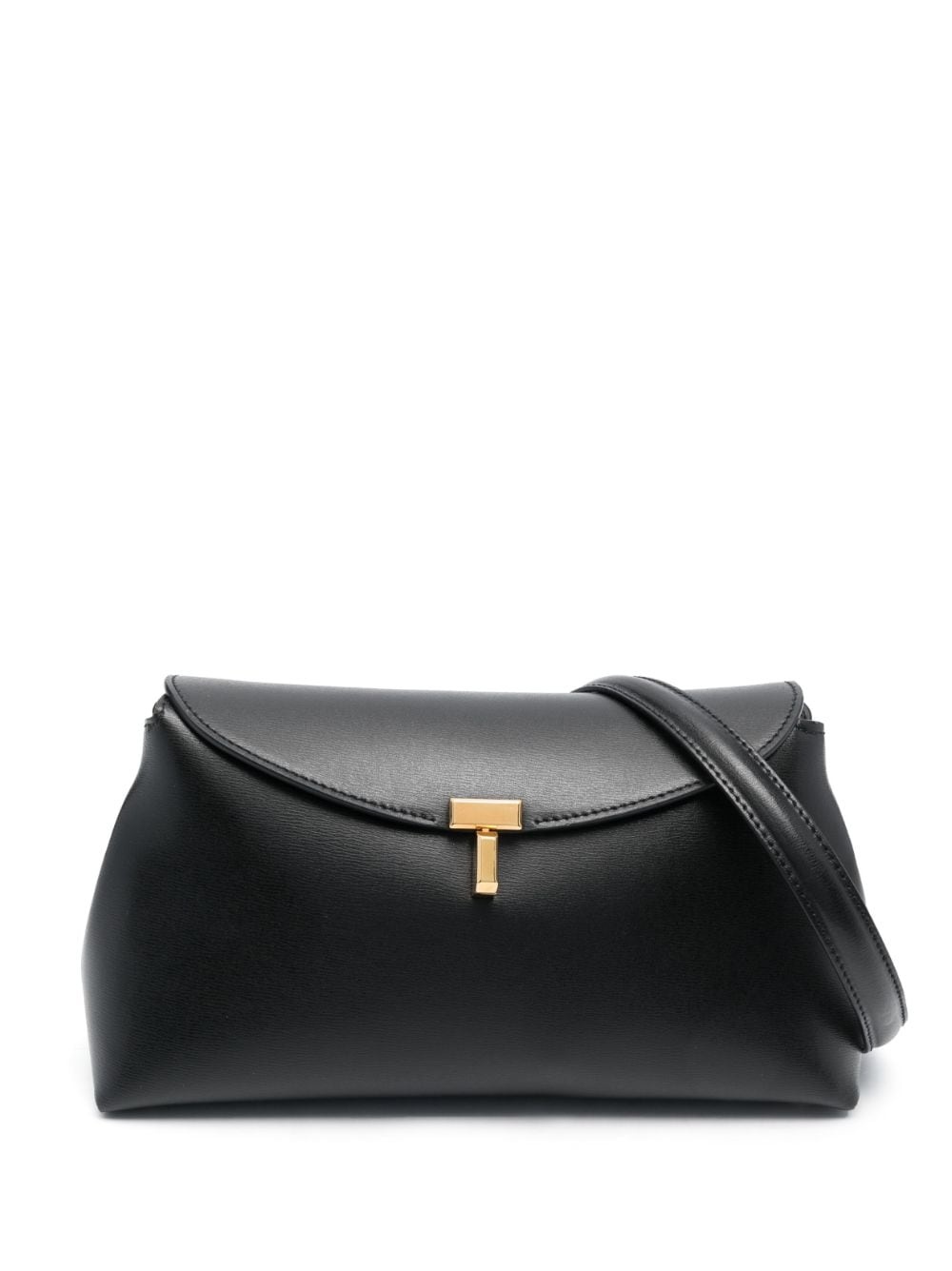 T-Lock leather clutch bag - 1