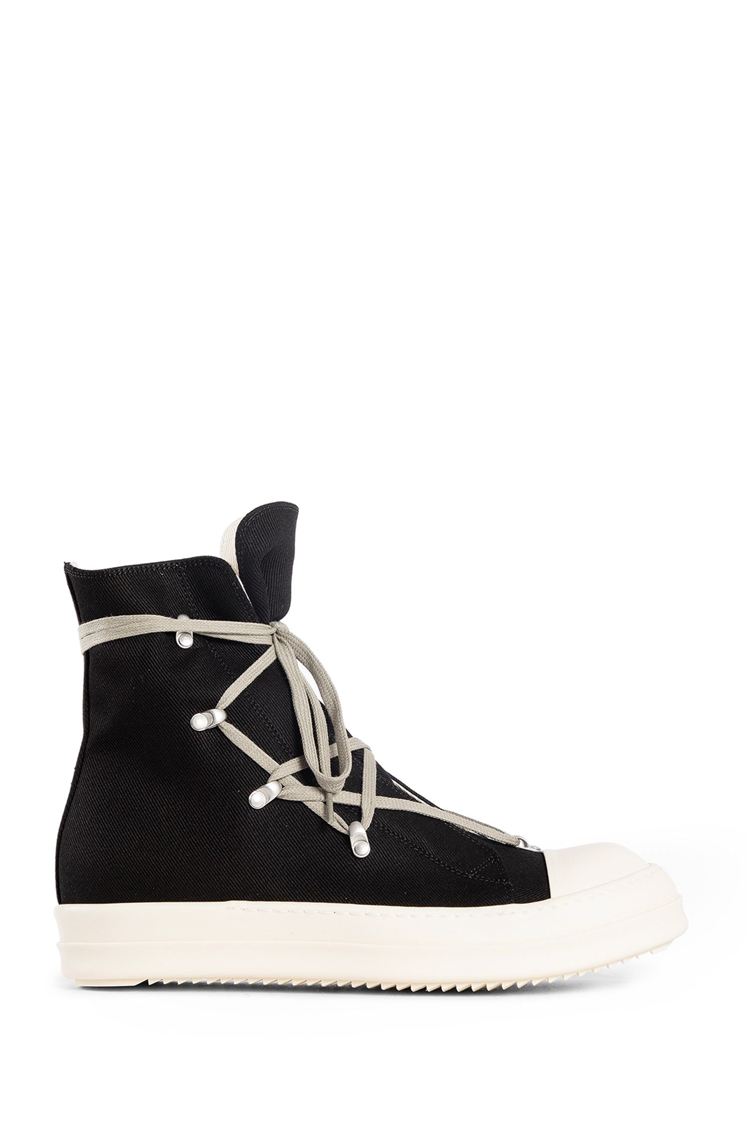 Rick Owens DRKSHDW Porterville-Hexa-Sneakers-In-13-Oz-Overdyed-Denim |  antonioli | REVERSIBLE