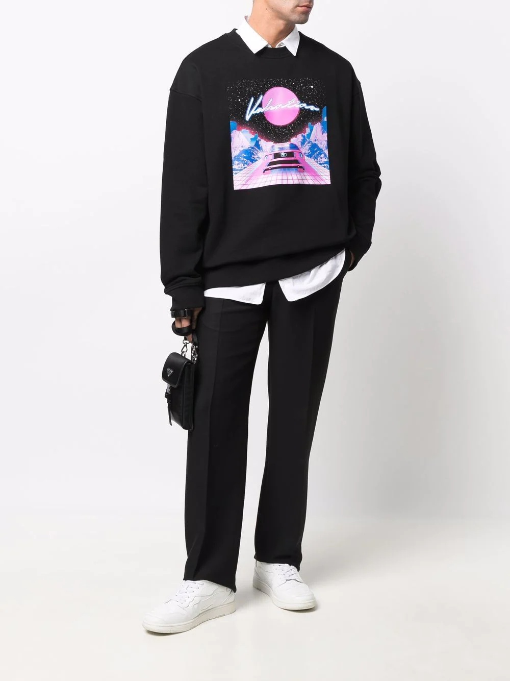 graphic-print sweatshirt - 2