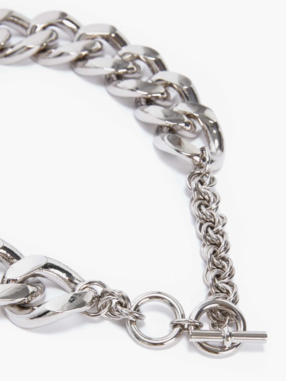 chunky chain-link necklace - 3