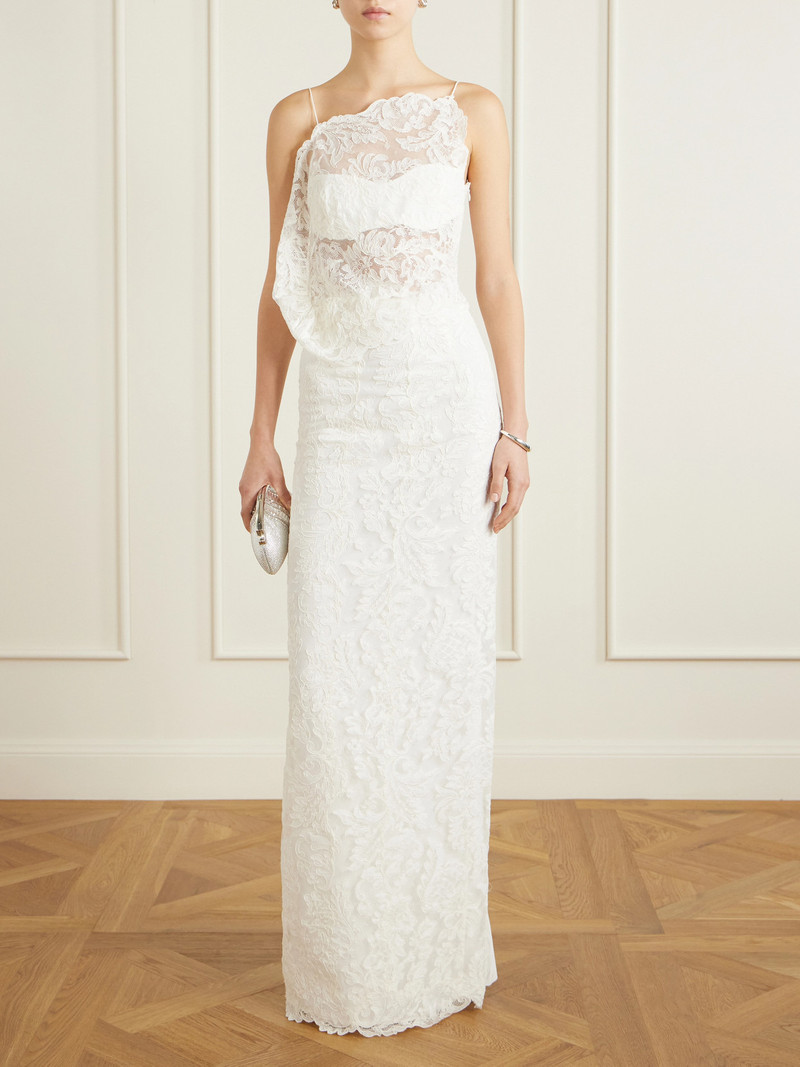 CHRISTOPHER ESBER Cotton Corded-lace Top outlook