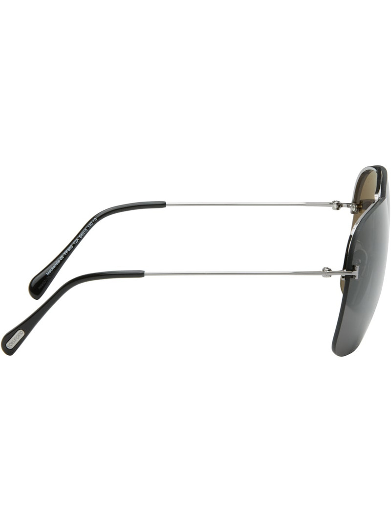 TOM FORD Gunmetal Mackenzie Sunglasses outlook