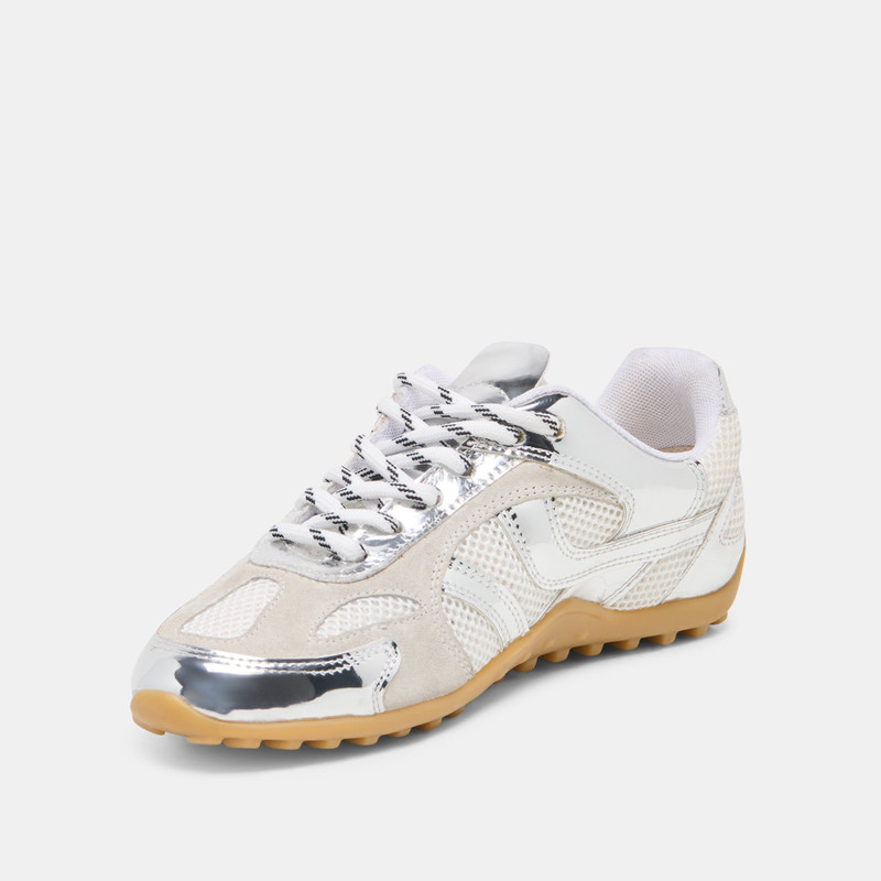 MYLES SNEAKERS SILVER MULTI LEATHER 4