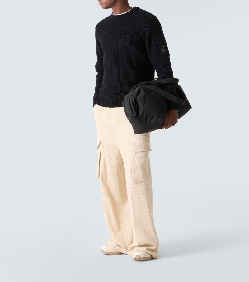 C.P. Company Ribbed-knit wool-blend sweater outlook