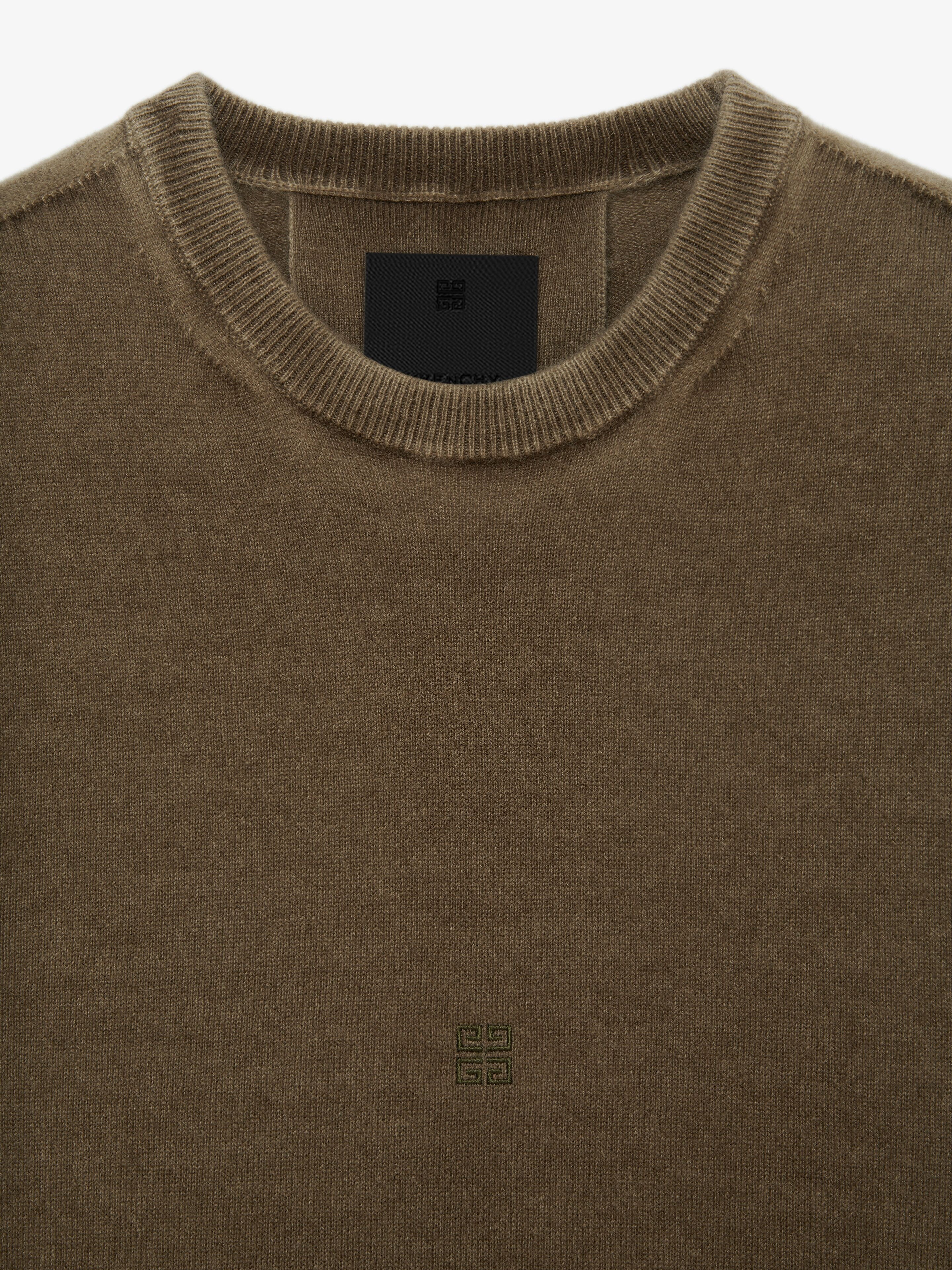 SWEATER IN EMBROIDERED CASHMERE - 5