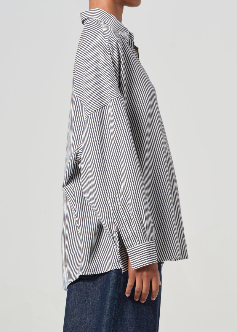 ROUX SHIRT IN SOLENE STRIPE 6