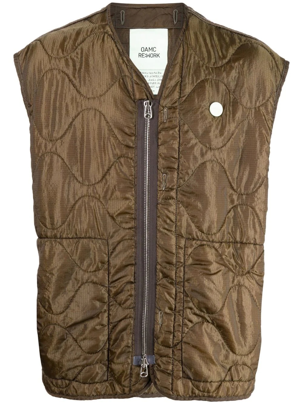 Re:Work quilted vest - 1