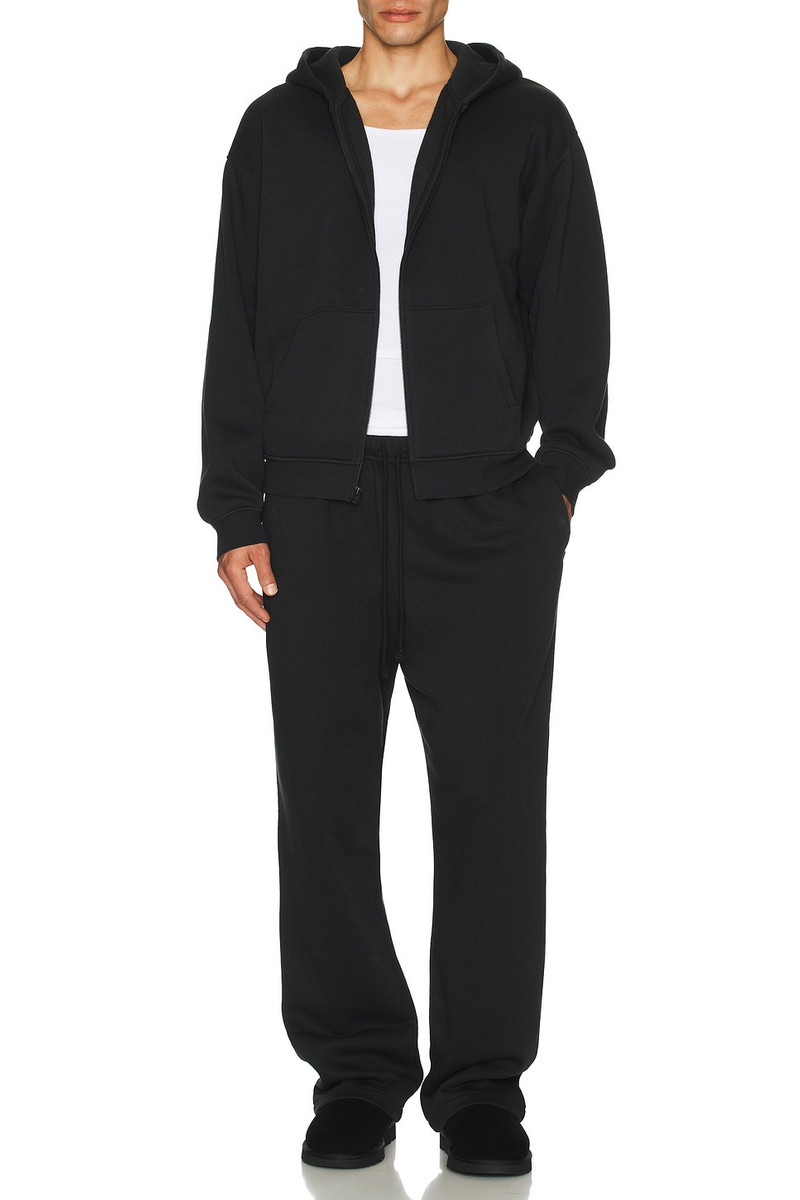 SKIMS Fleece Zip Up Hoodie outlook