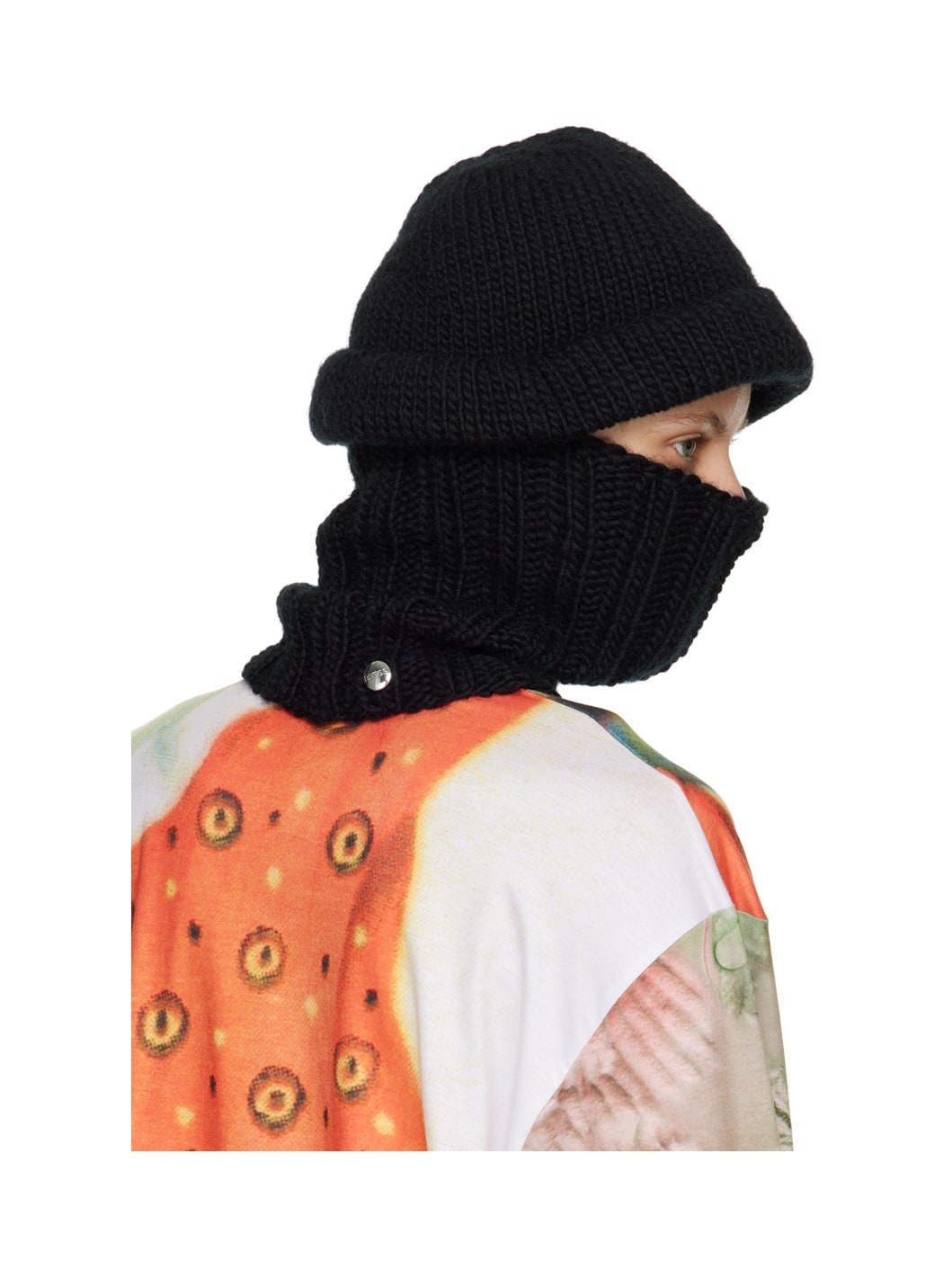 Black Hatmask Beanie - 3