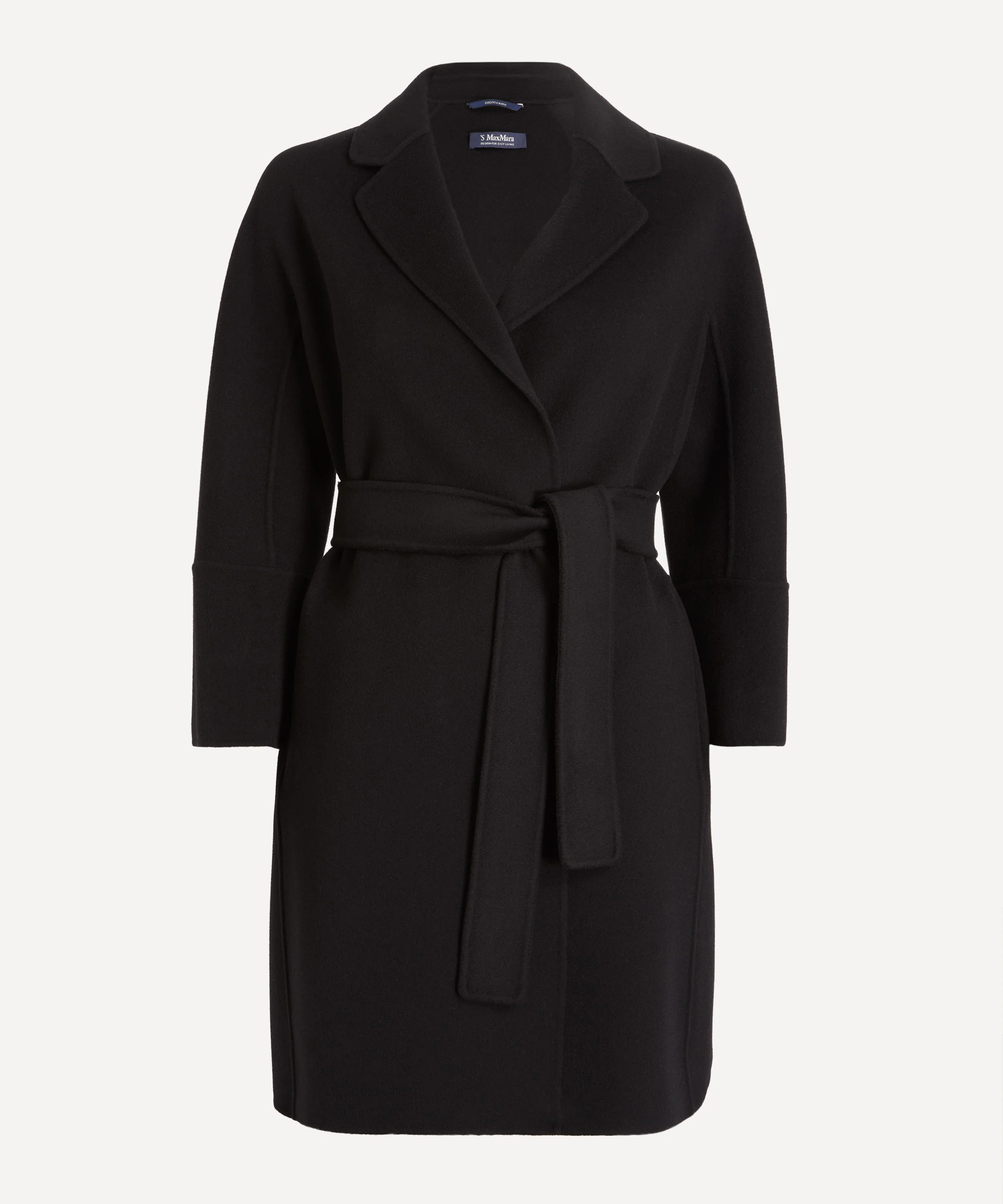 Arona Short Double-Faced Wool Coat - 1