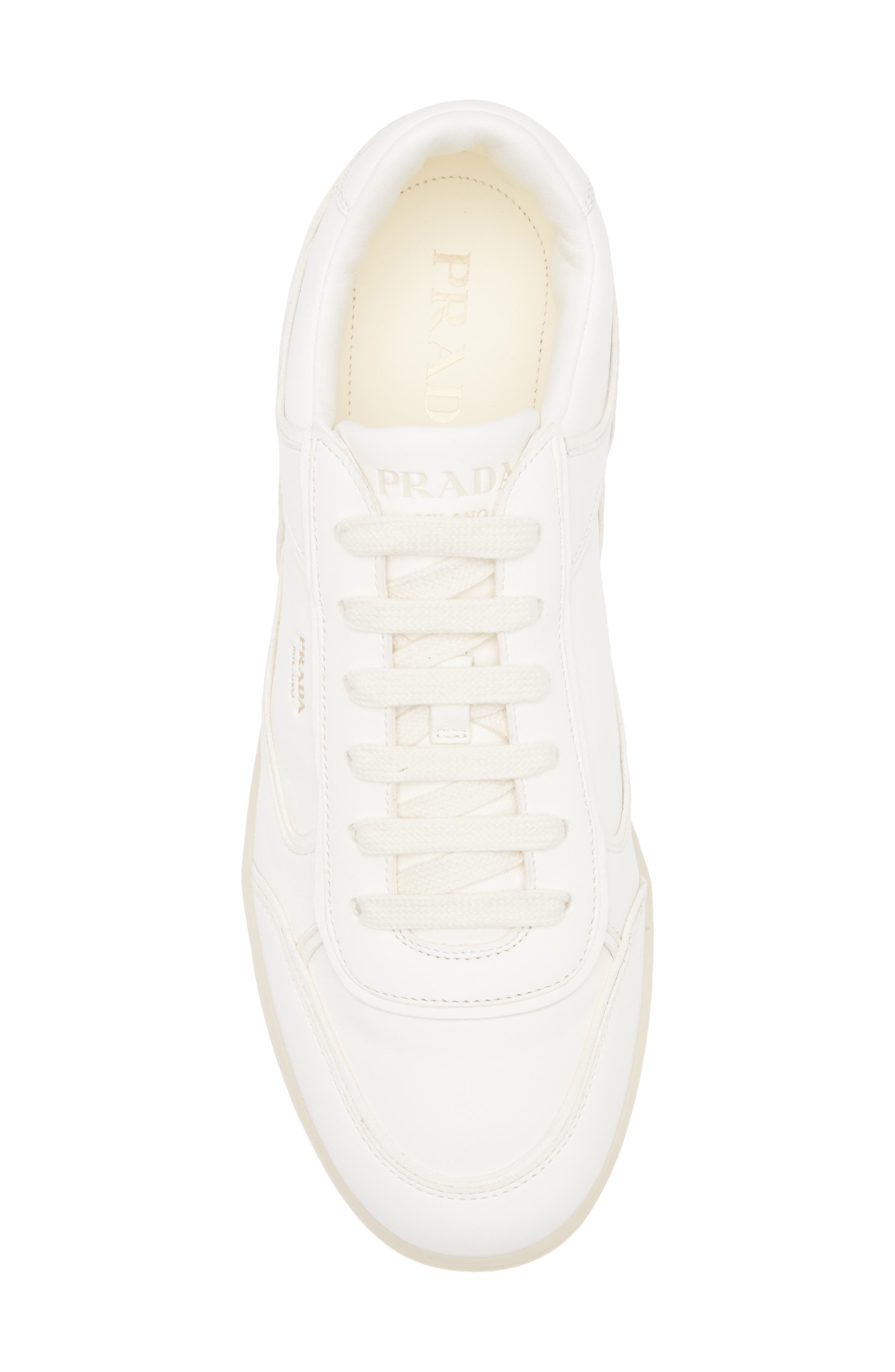 Prada Lane Sneaker in Avorio at Nordstrom - 5