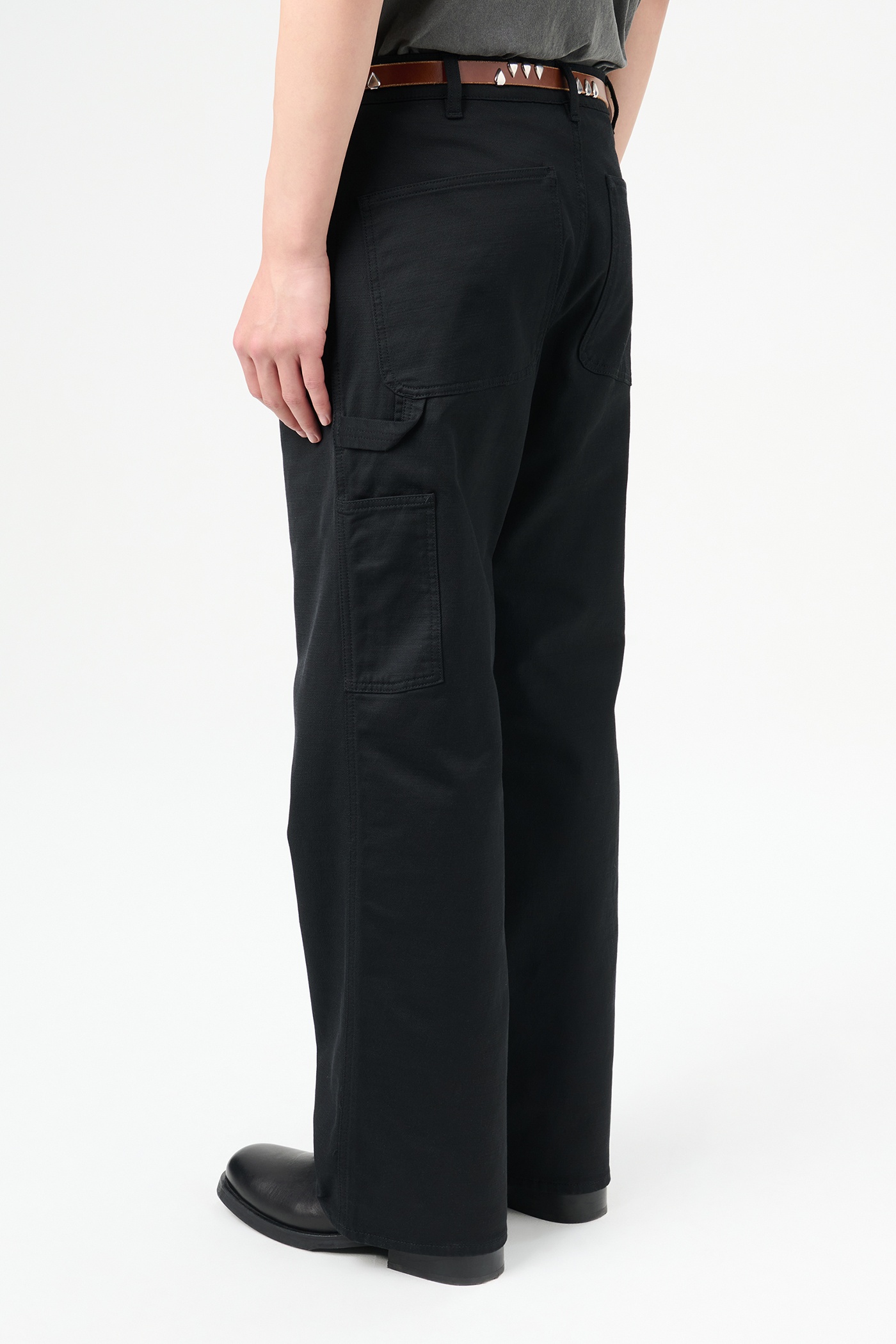 Joiner Trouser Construction Black Twill - 5