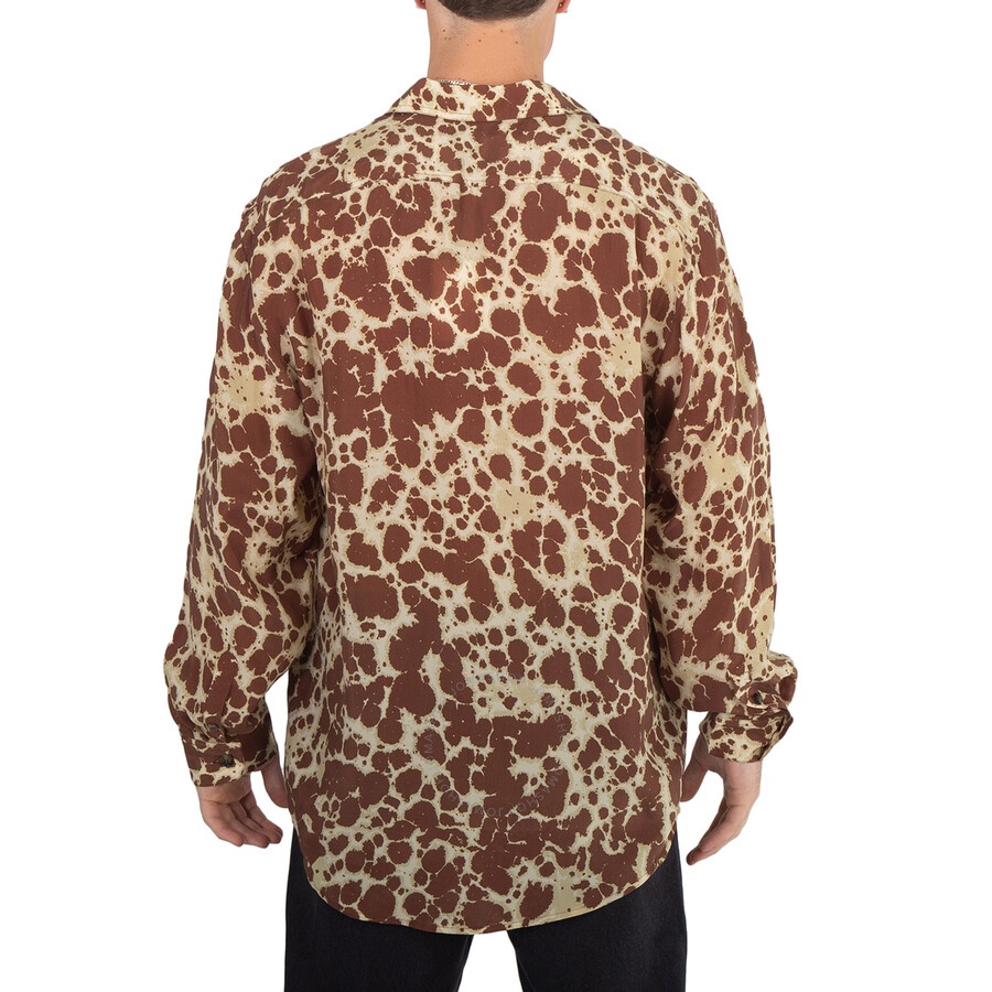 Nanushka Sebas Sale Tie-Dyed Cupro Shirt - 6