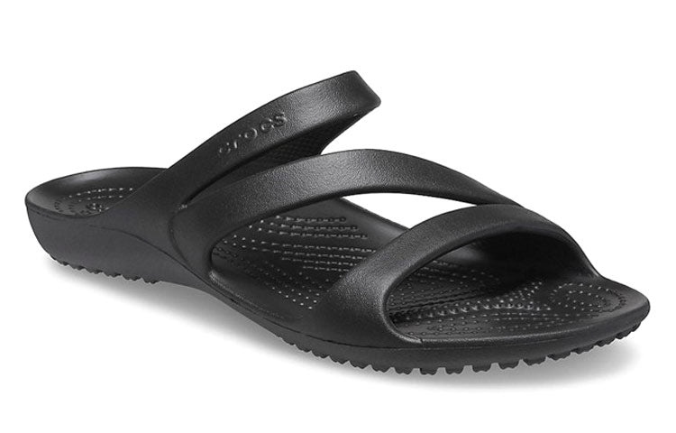 (WMNS) Crocs Kadee Slippers 'Black' 206756-001 - 4