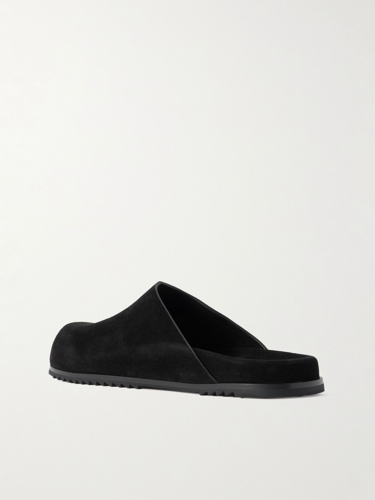 Granola Suede Mules Black - 3