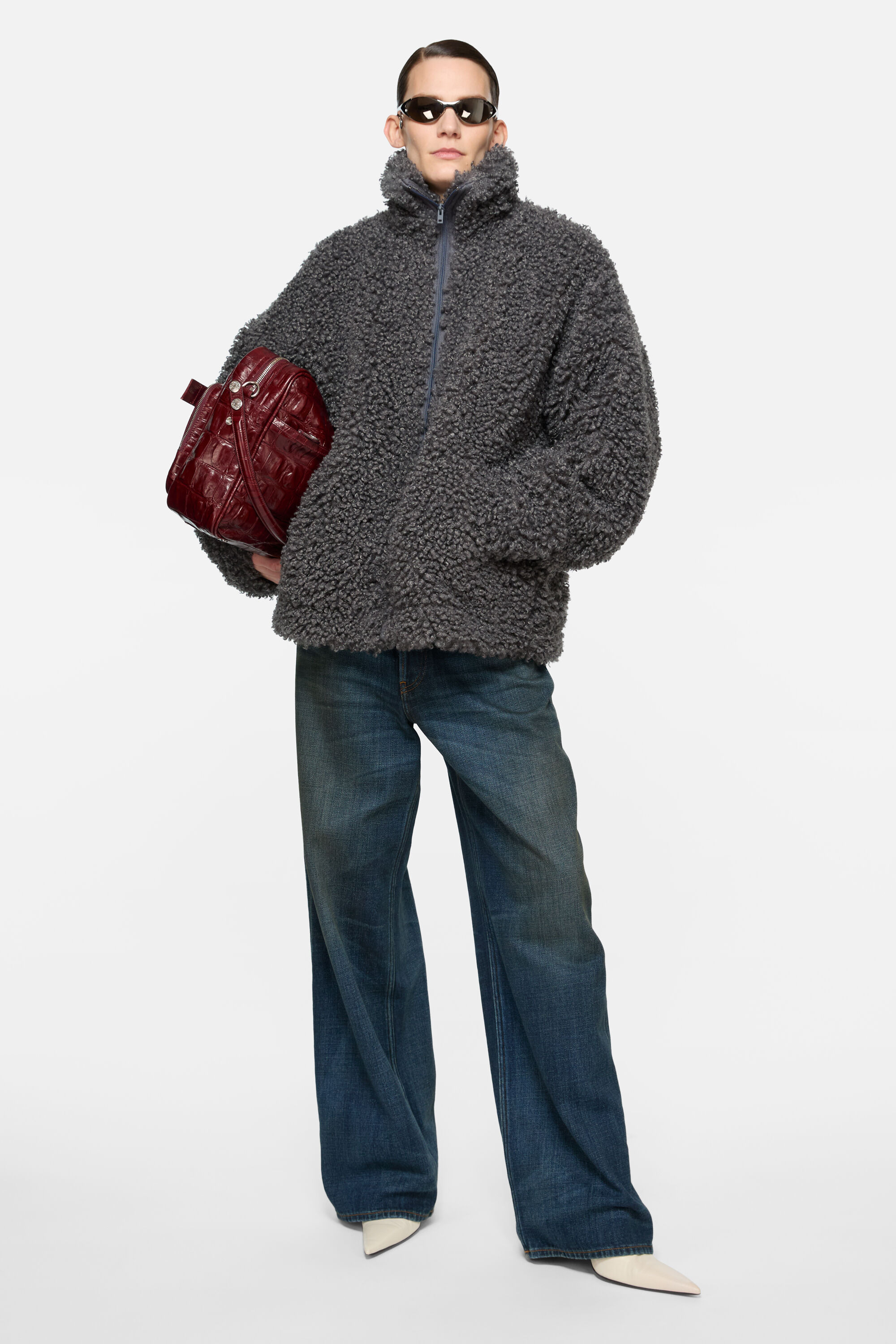 Camero Camera shoulder bag - Burgundy - 2