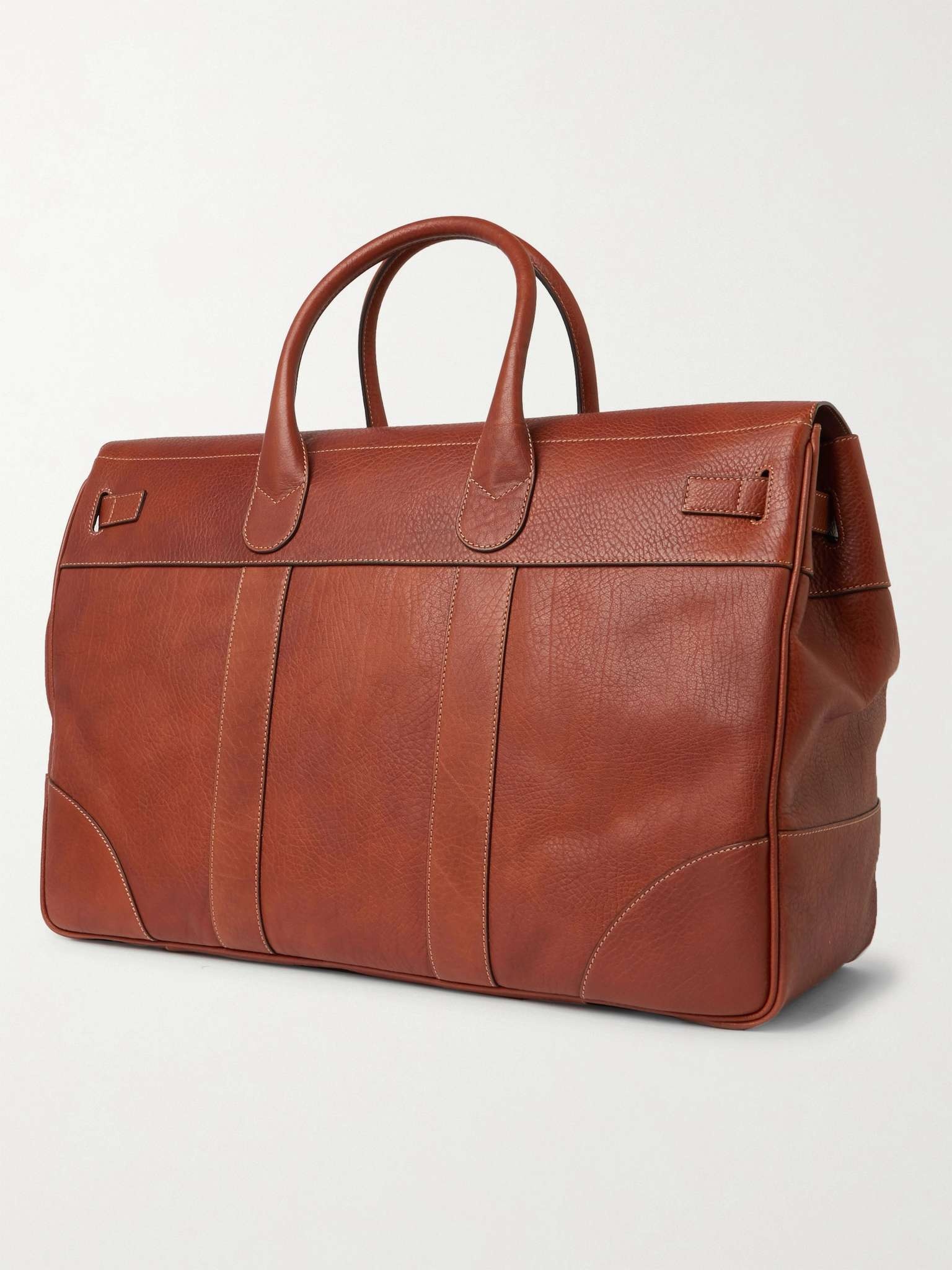 Full-Grain Leather Holdall - 4