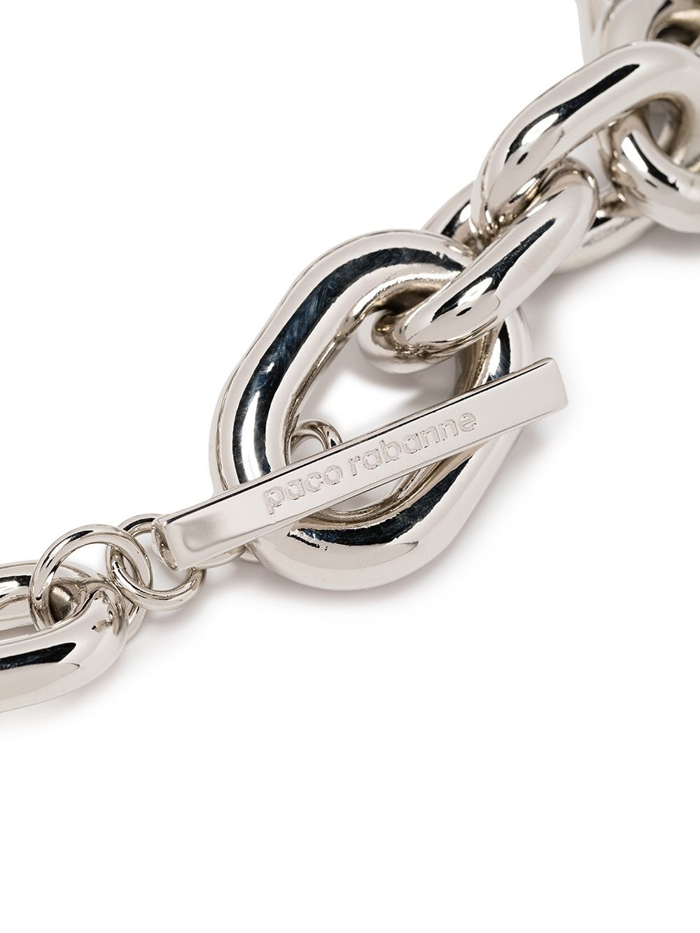 chunky chain-link necklace - 3