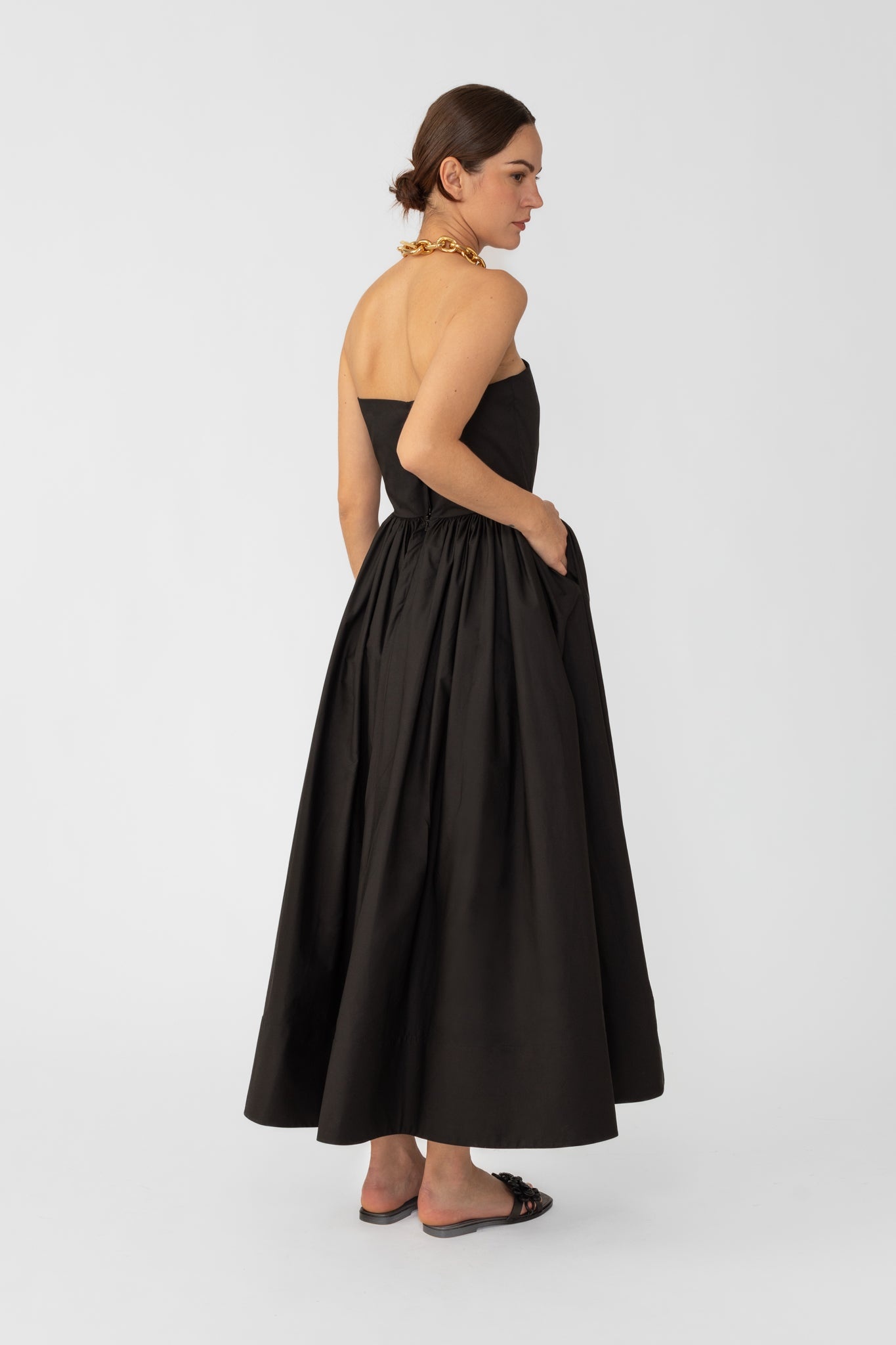 HARPER STRAPLESS DRESS - 3