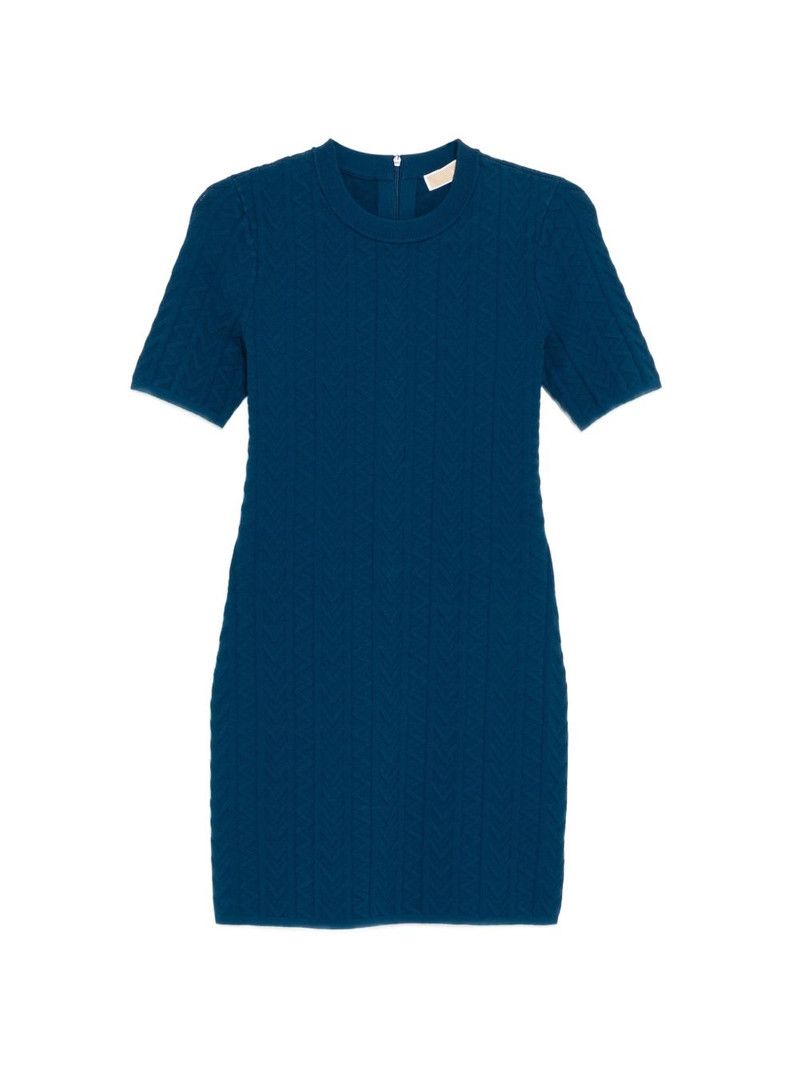 MK2000 logo-embossed mini dress 1