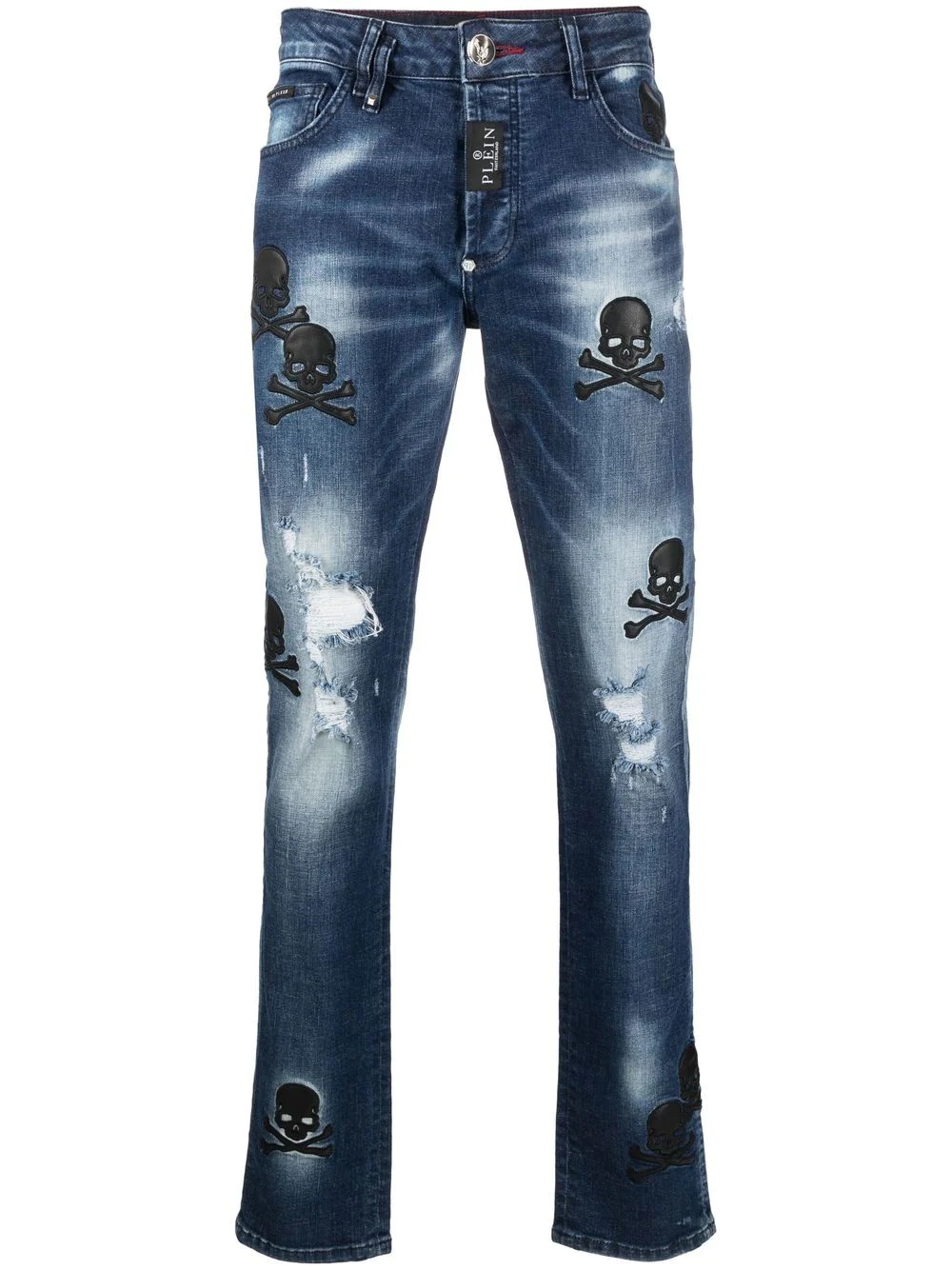 Skull Super straight-cut jeans - 1