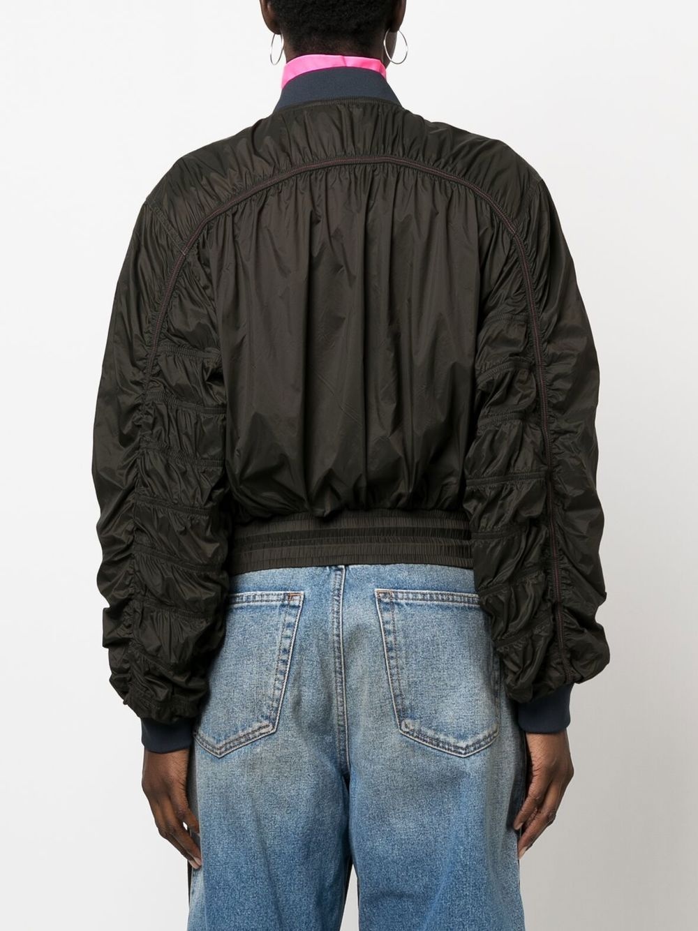 zip-front bomber jacket - 4