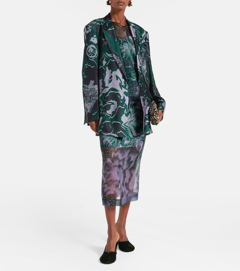 Dries Van Noten Printed blazer outlook