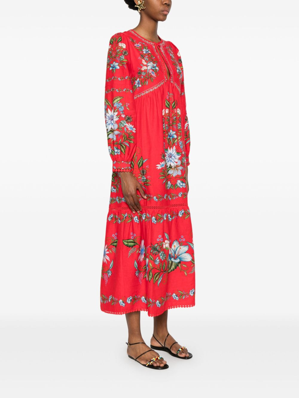 Sweet Bloom Bouquet-print dress - 3