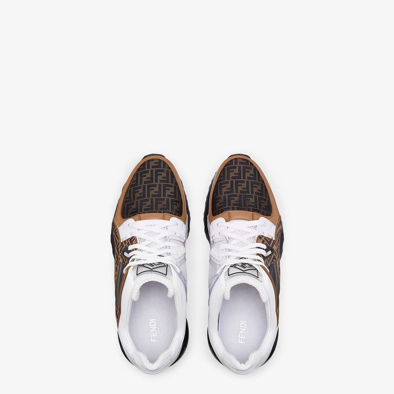 Multicolor leather low-tops 4