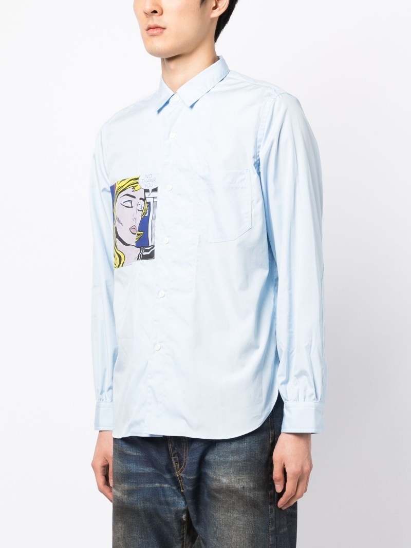 pop-art print shirt - 3