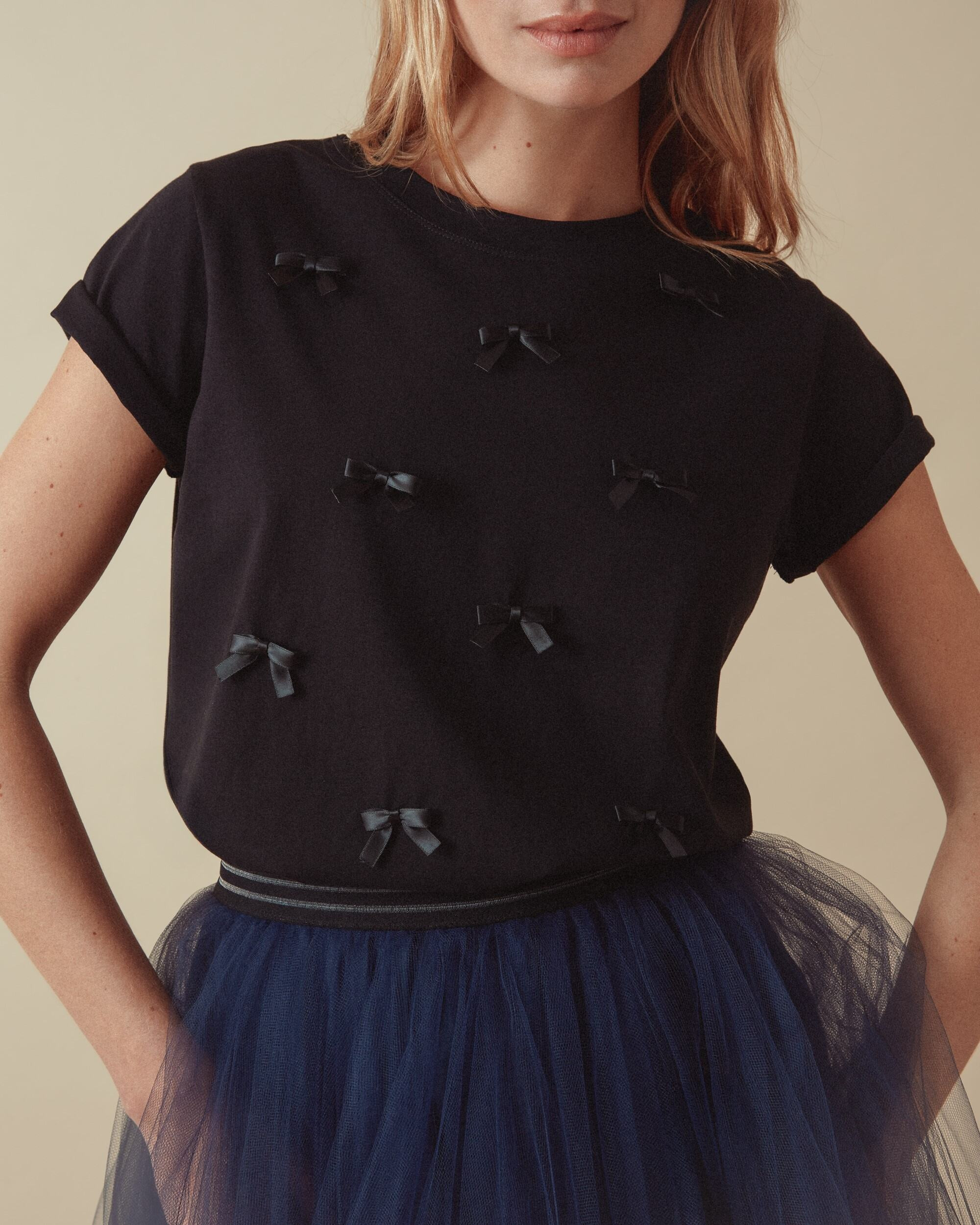 SMALL BOWS TEE-SHIRT - 2