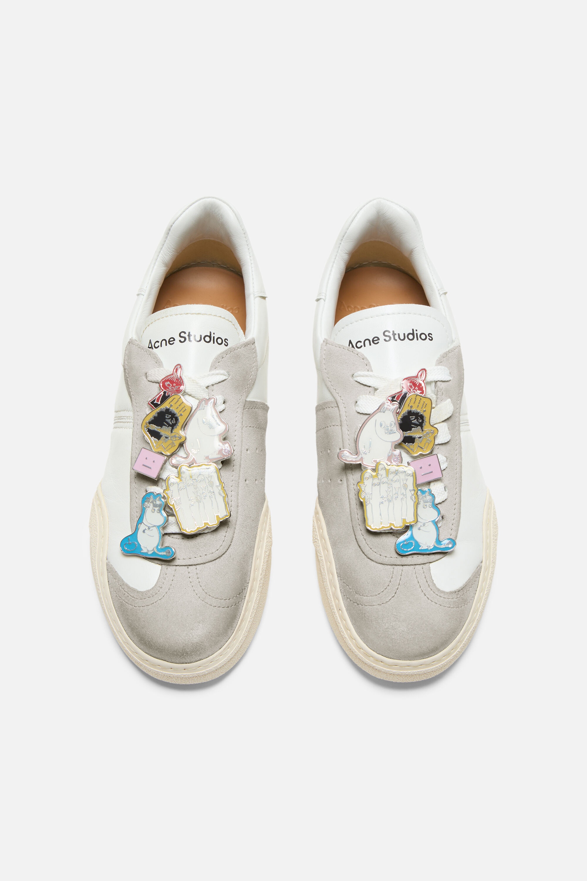 Lace-up sneakers Acne Studios x Moomin - Dirty white - 2