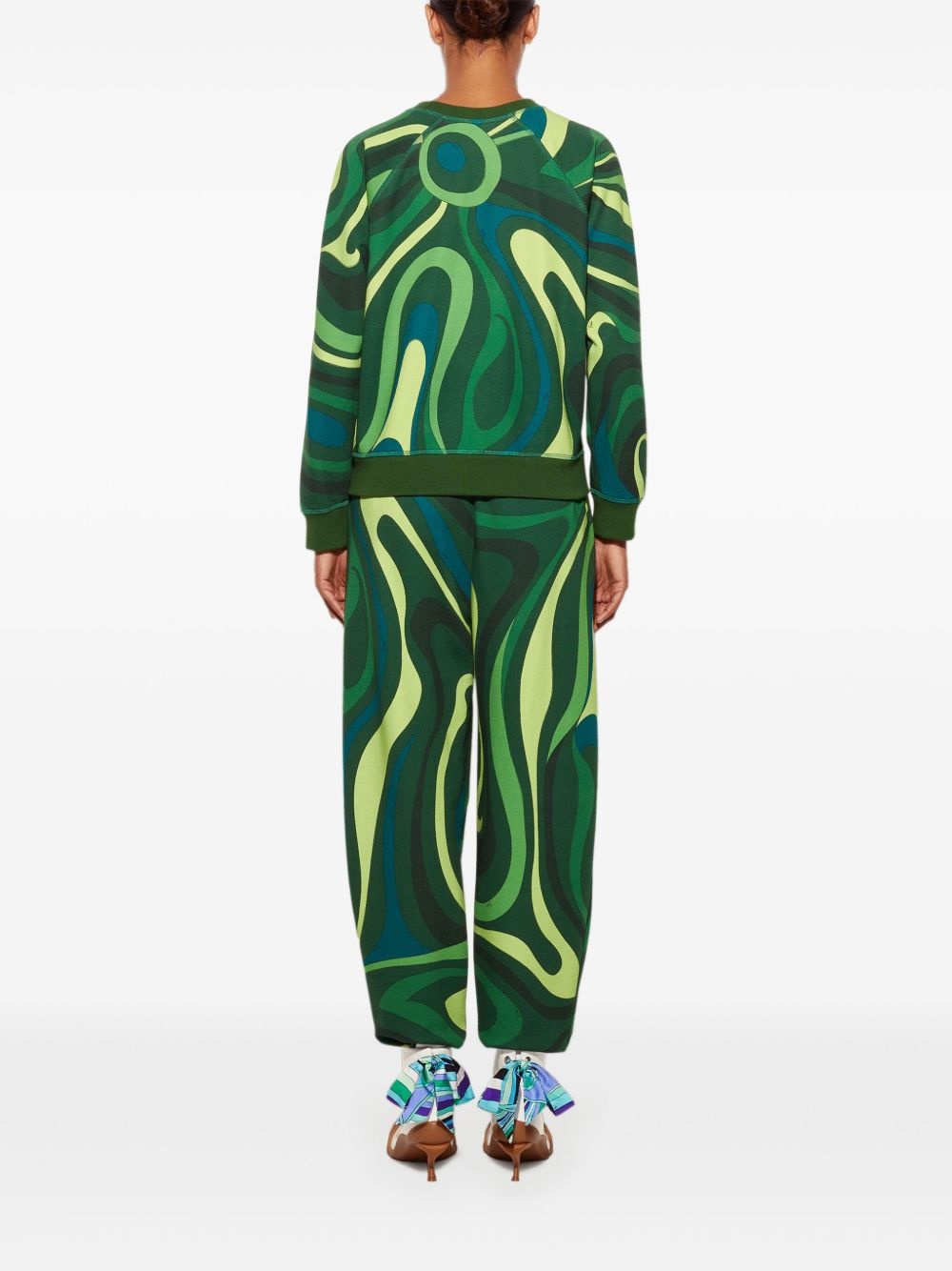 Marmo-print sweatshirt - 4