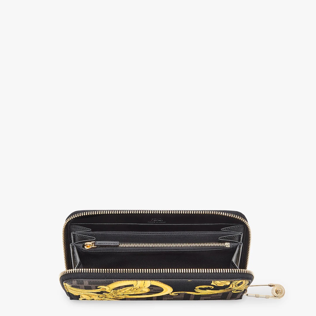 Fendace wallet in multicolor fabric - 3