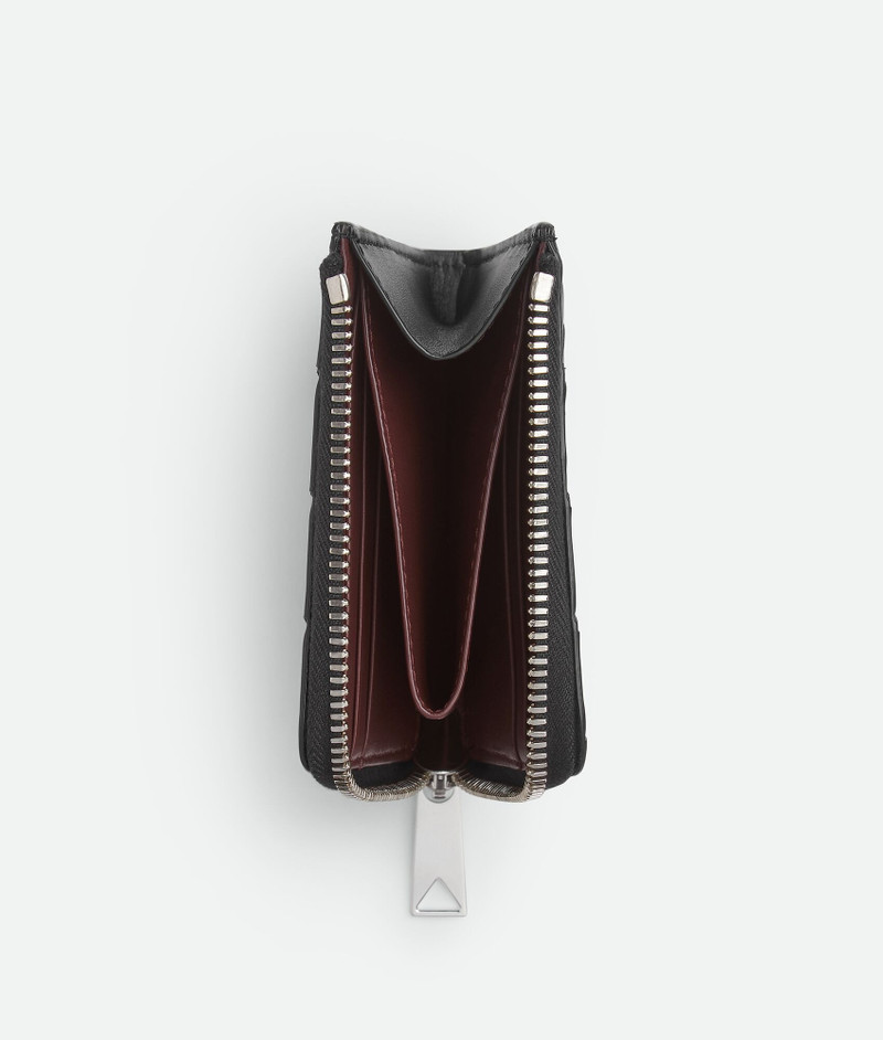 Bottega Veneta Intrecciato Square Zip Around Wallet outlook