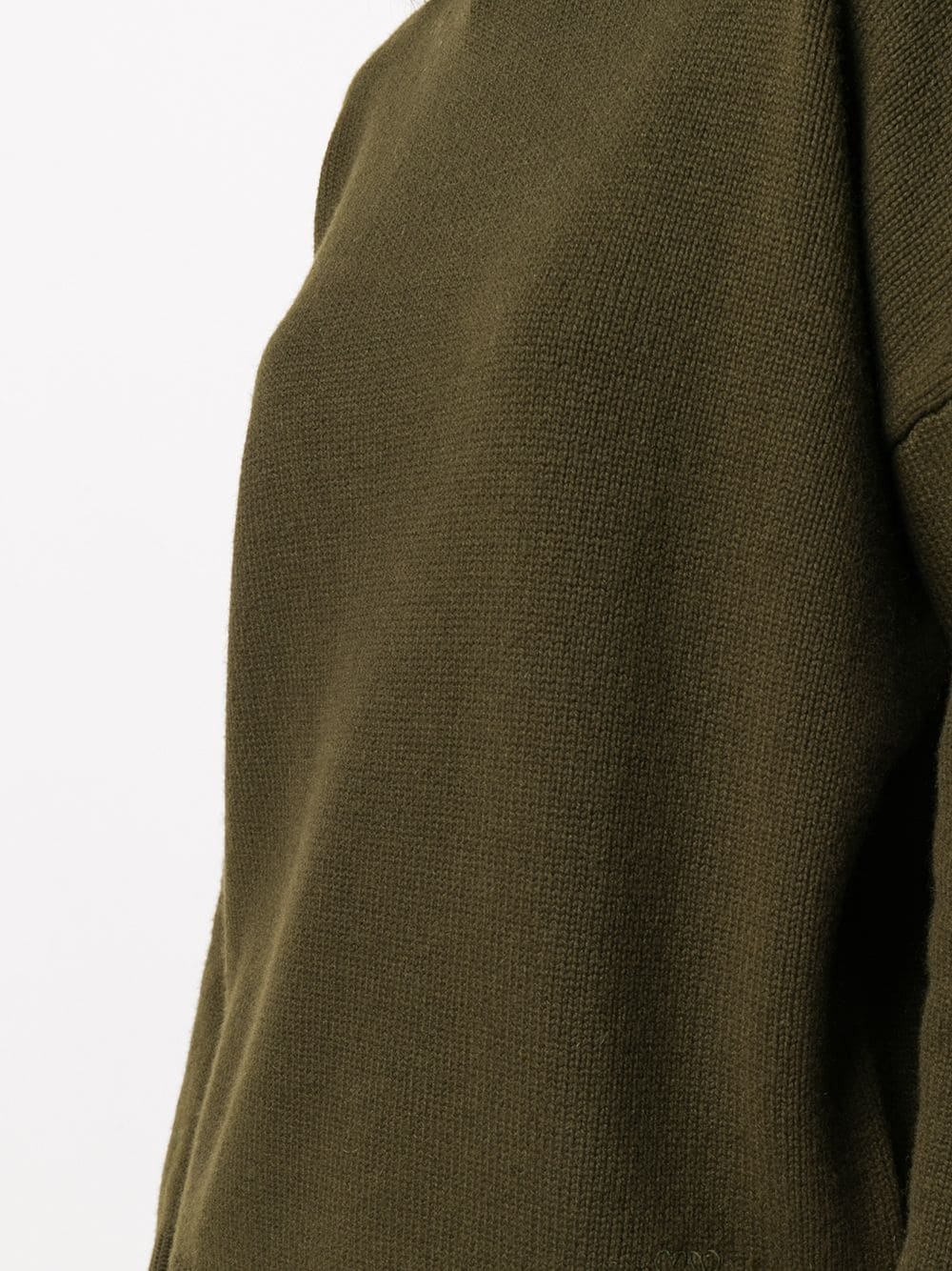 funnel neck cashmere jumper - 5