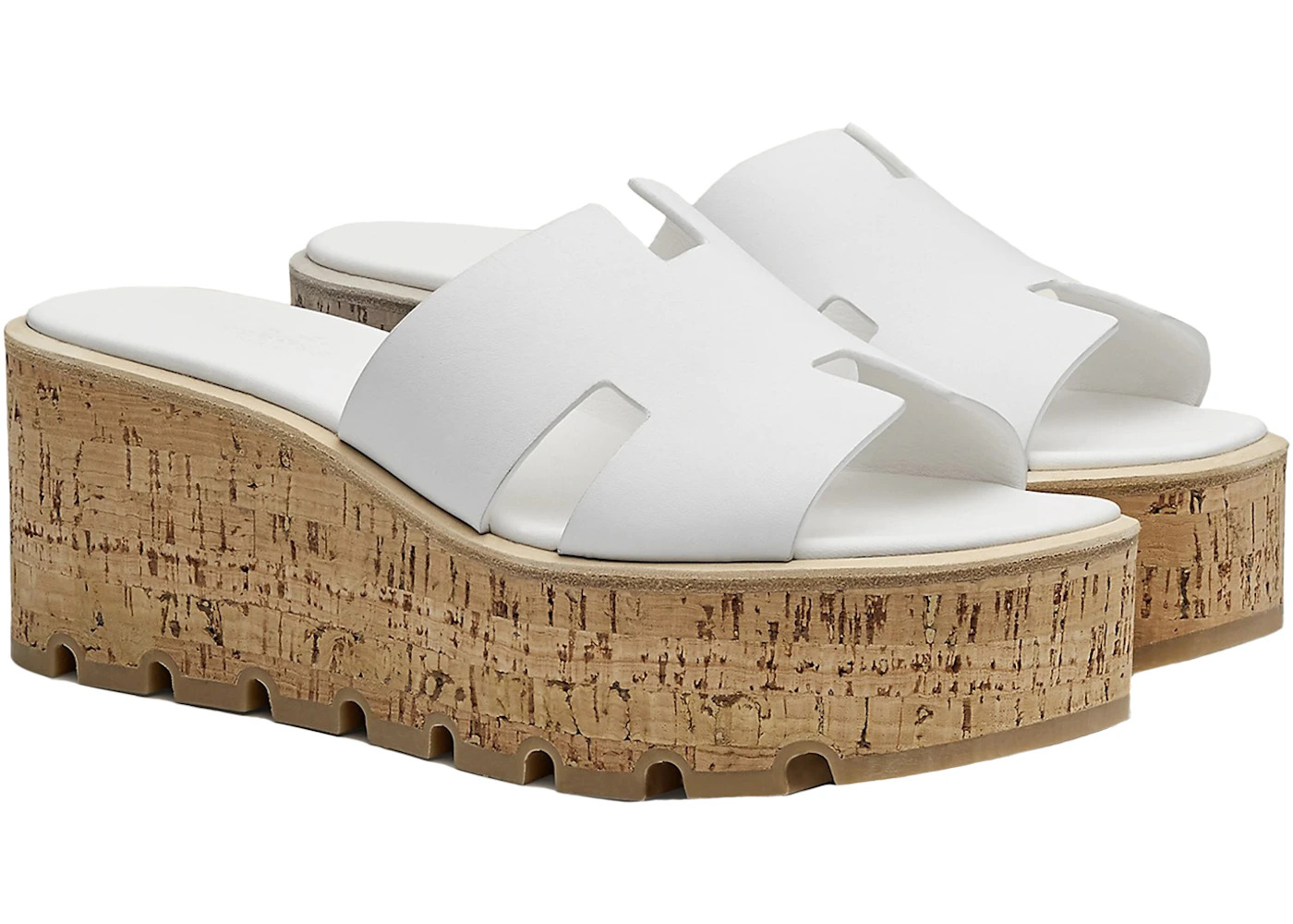 Hermes Eze 30 Sandal White - 2