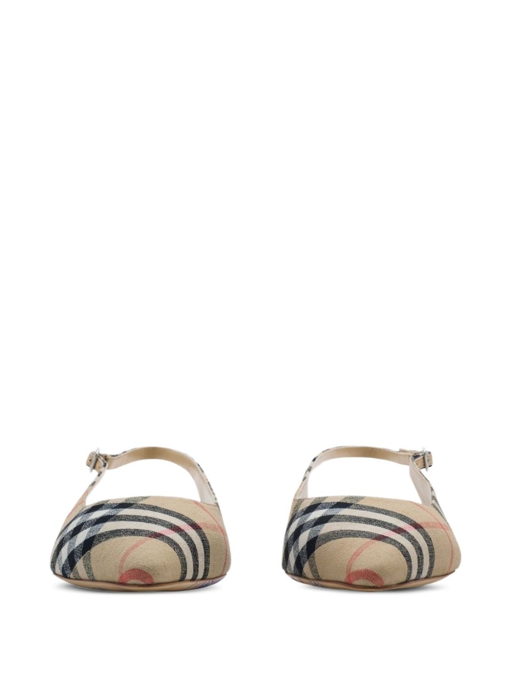 checked ballet flats - 2