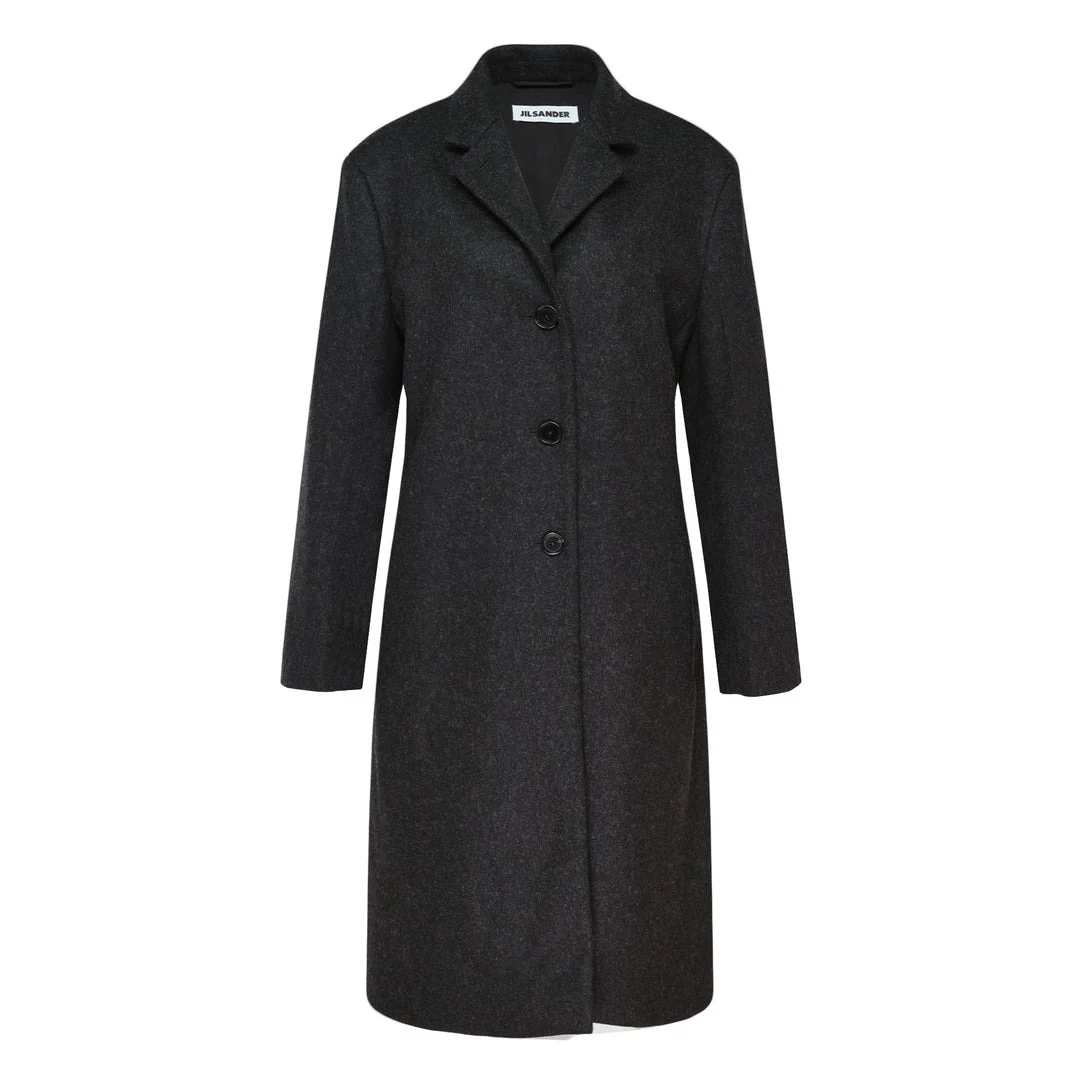 Heavy Loden Wool Coat - 1