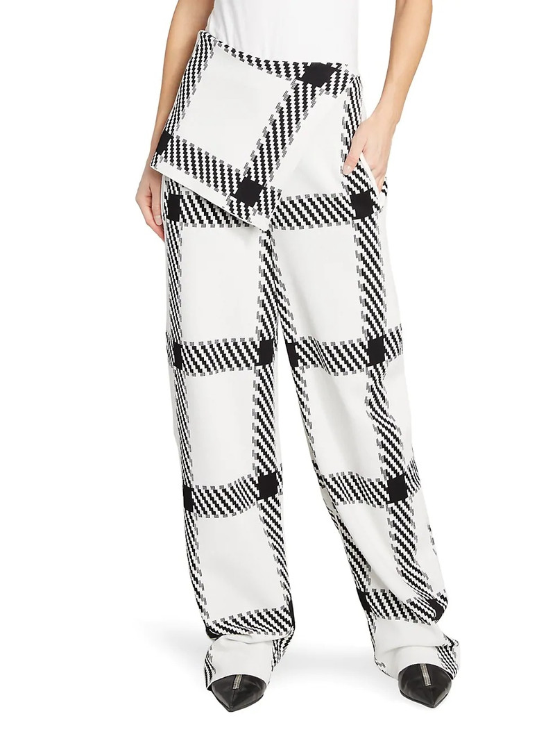 Lumberjack-Check Knit Pants 3