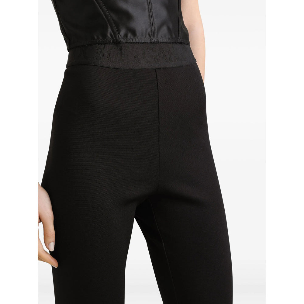 Dolce & Gabbana Black Trousers - Leggings Women - 4