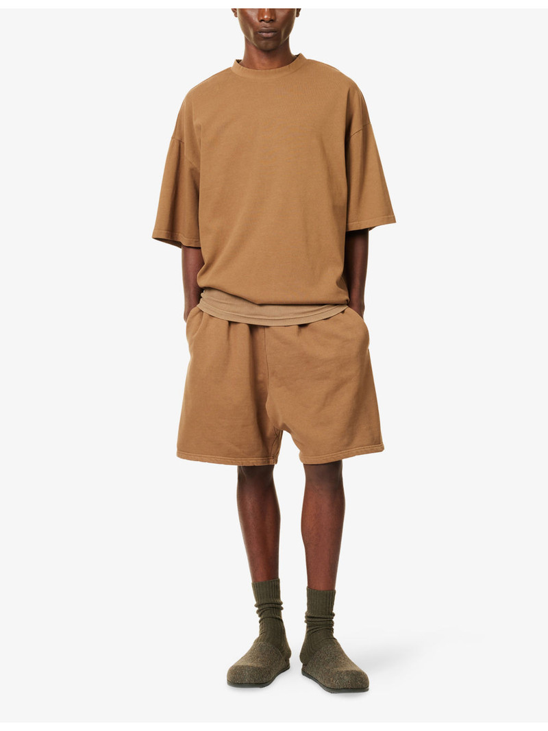 entire studios Standard Relaxed-Fit Cotton Sweat Shorts outlook
